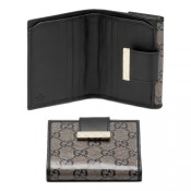 Noir Gucci Portefeuilles Mini Porte-Monnaie Avec Le Détail Faire une remise